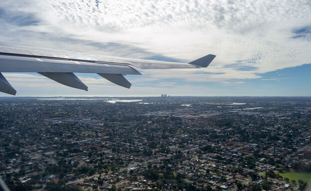 פרת' אוסטרליה מטוס (צילום: Maria Collado, shutterstock)