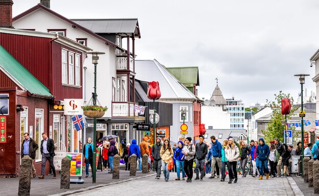 רייקיאוויק בירת איסלנד (צילום: Andriy Blokhin, shutterstock)