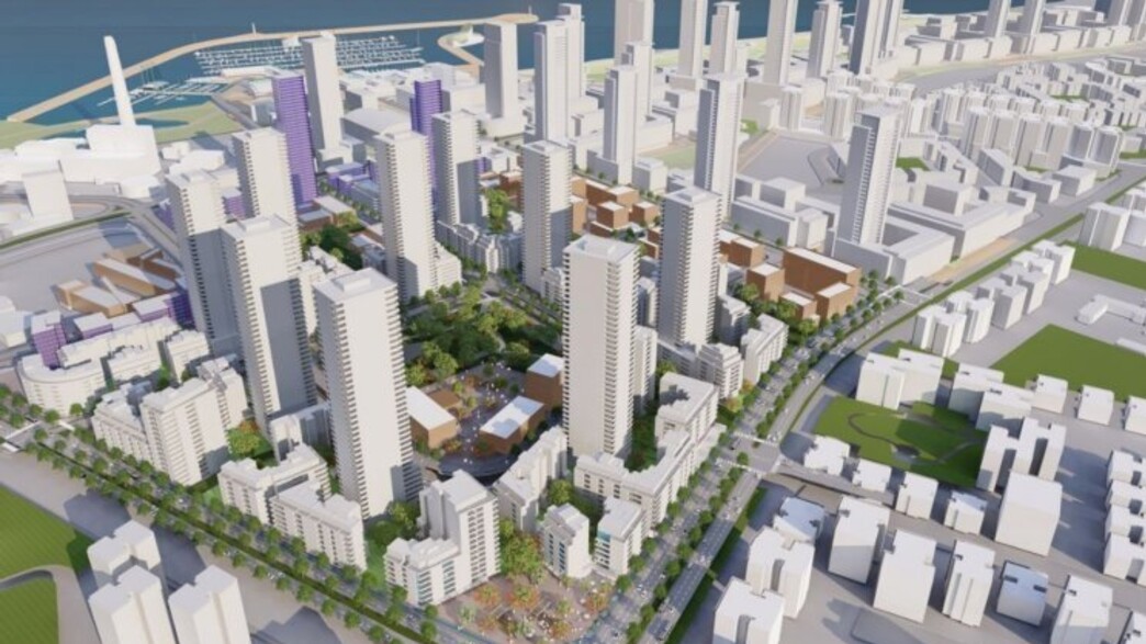 הדמיית רובע אשכול, שדה דב הדמיית רובע אשכול, שדה דב