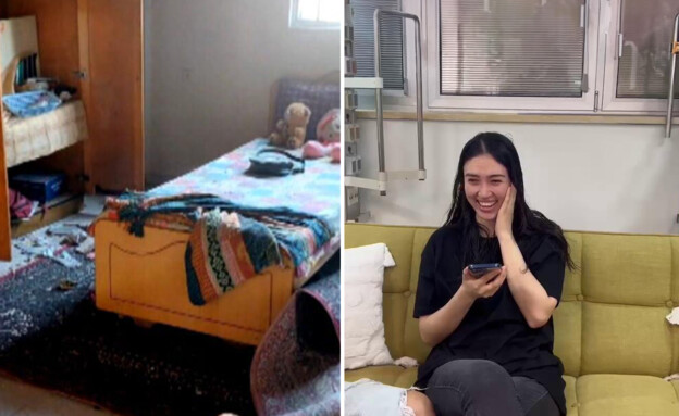 החדר ממנו חולצה נועה ארגמני במבצע ארנון