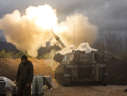 כוחות צה"ל סמוך לגבול עם לבנון (צילום: Getty Images)