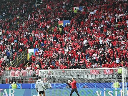וגם הקהל תמך בה בגדול (GETTY)