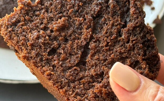 פרוסה עסיסית. עוגת שוקו קפה (פרווה) (צילום: קרן אגם, mako אוכל)