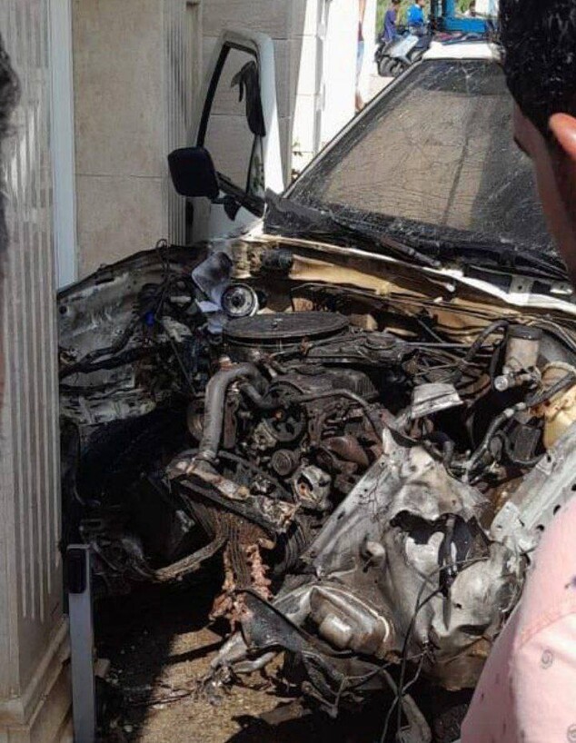 רכב הותקף בידי כטב"ם בחנאויה שבאזור צור, לבנון