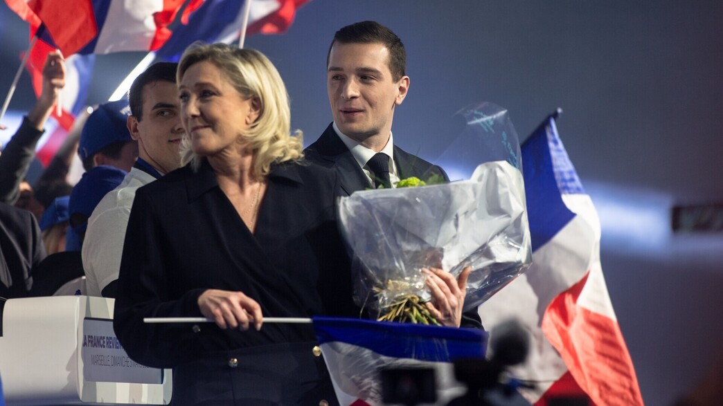 מארין לה פן וז'ורדן ברדלה מארין לה פן וז'ורדן ברדלה