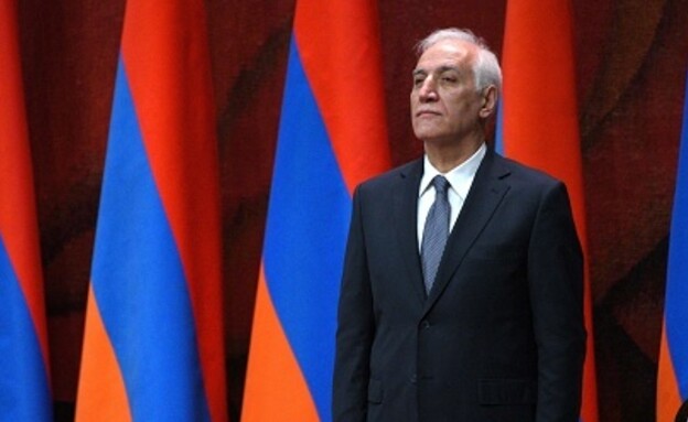 והאגן חאצ'טוריאן, נשיא ארמניה (צילום: KAREN MINASYAN, getty images)