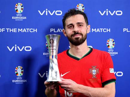 משחק נהדר שלו. ברנרדו סילבה (GETTY)