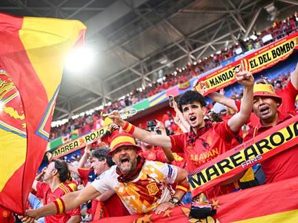 אבל זה היה הערב של הספרדים (Getty)