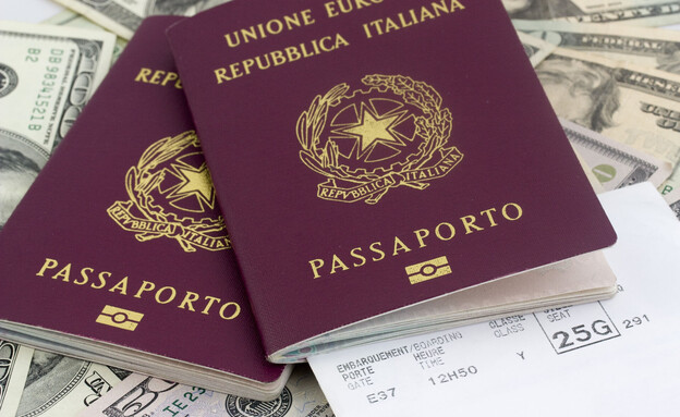 דרכון איטלקי (צילום: 123RF‏)