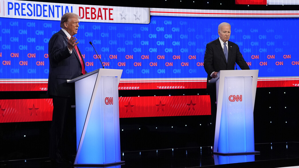 ג'ו ביידן ודונאלד טראמפ העימות הנשיאותי של CNN ג'ו ביידן ודונאלד טראמפ העימות הנשיאותי של CNN