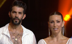 שלומי טפיארו, נינה סול (צילום: מתוך "רוקדים עם כוכבים", קשת 12)