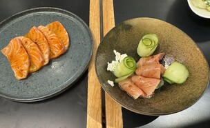 מסעדת דאשי נתניה סשימי  (צילום: ריטה גולדשטיין, אוכל טוב, mako)