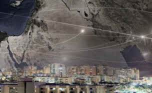 זירת האיומים נגד ישראל (צילום: google maps)