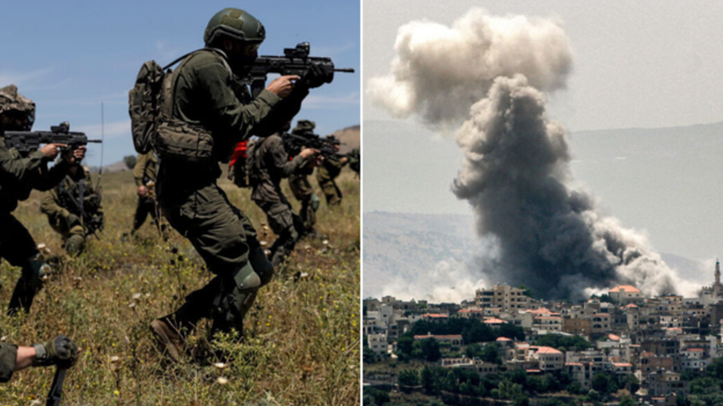 תקיפה בלבנון, אימון כוחות בצפון (צילום: RABIH DAHER/Amir Levy/AFP via Gettyimages)