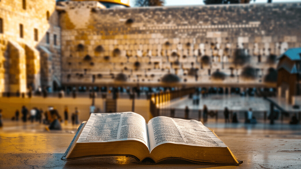 ספר תורה מול הכותל לקראת תפילת ערבית ספר תורה מול הכותל לקראת תפילת ערבית