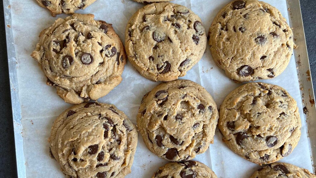 עוגיות שוקולד צ'יפס פרווה עוגיות שוקולד צ'יפס פרווה