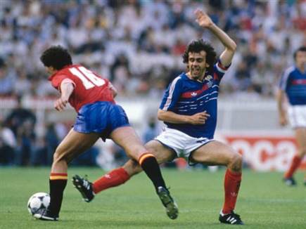 ספרד הפסידה בגמר יורו 1984 לפלאטיני וצרפת (getty) (צילום: ספורט 5)