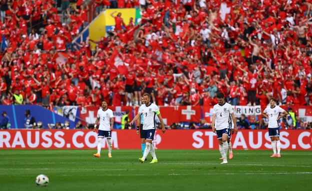 אנגליה נגד שווייץ יורו 2024 (צילום: Reuters)