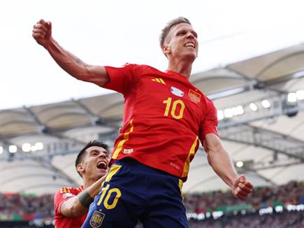 אולמו תרגם את השליטה של ספרד ליתרון (GETTY)