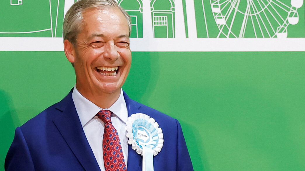 הפוליטיקאי הימני פופוליסטי בבריטניה, נייג'ל פרג' הפוליטיקאי הימני פופוליסטי בבריטניה, נייג'ל פרג'