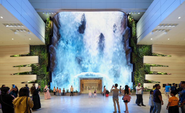 שדה תעופה בסינגפור אדריכלות BOIFFILS Architectures (צילום: Changi Airport Group - Fabian Ong)