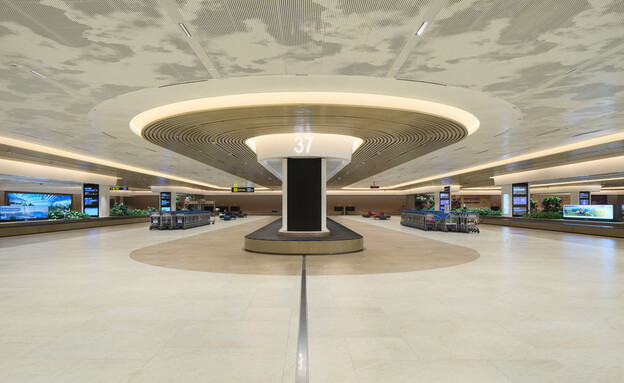 שדה תעופה בסינגפור אדריכלות BOIFFILS Architectures (צילום: Changi Airport Group - Fabian Ong)