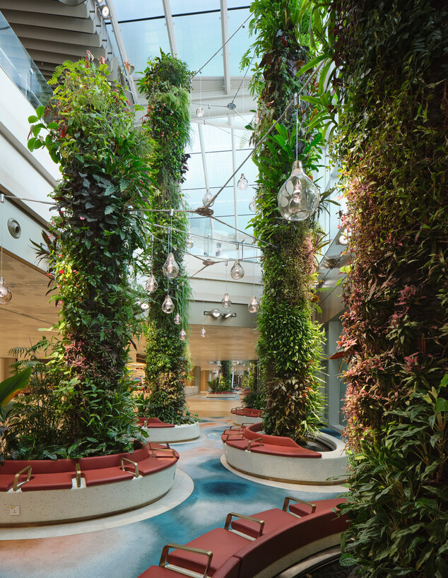 שדה תעופה בסינגפור אדריכלות  ג, BOIFFILS Architectures (צילום: Changi Airport Group - Fabian Ong)