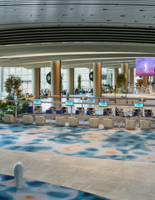 שדה תעופה בסינגפור אדריכלות  ג, BOIFFILS Architectures (צילום: Changi Airport Group - Fabian Ong)