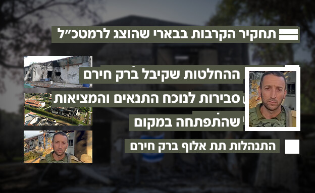 תחקיר הקרבות בבארי שהוצג לרמטכ