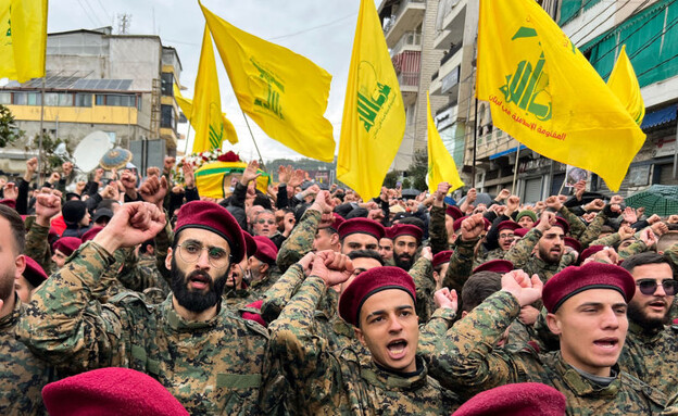 פעילי ארגון הטרור (צילום: MAHMOUD ZAYYAT/AFP via Getty Images, GettyImages)