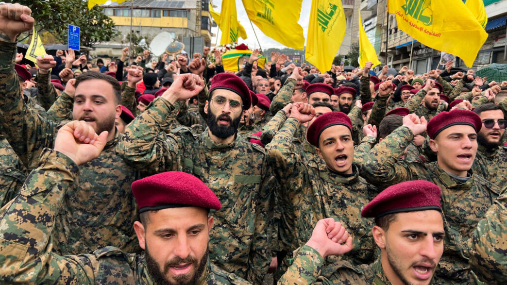 פעילי ארגון הטרור (צילום: MAHMOUD ZAYYAT/AFP via Getty Images, GettyImages)