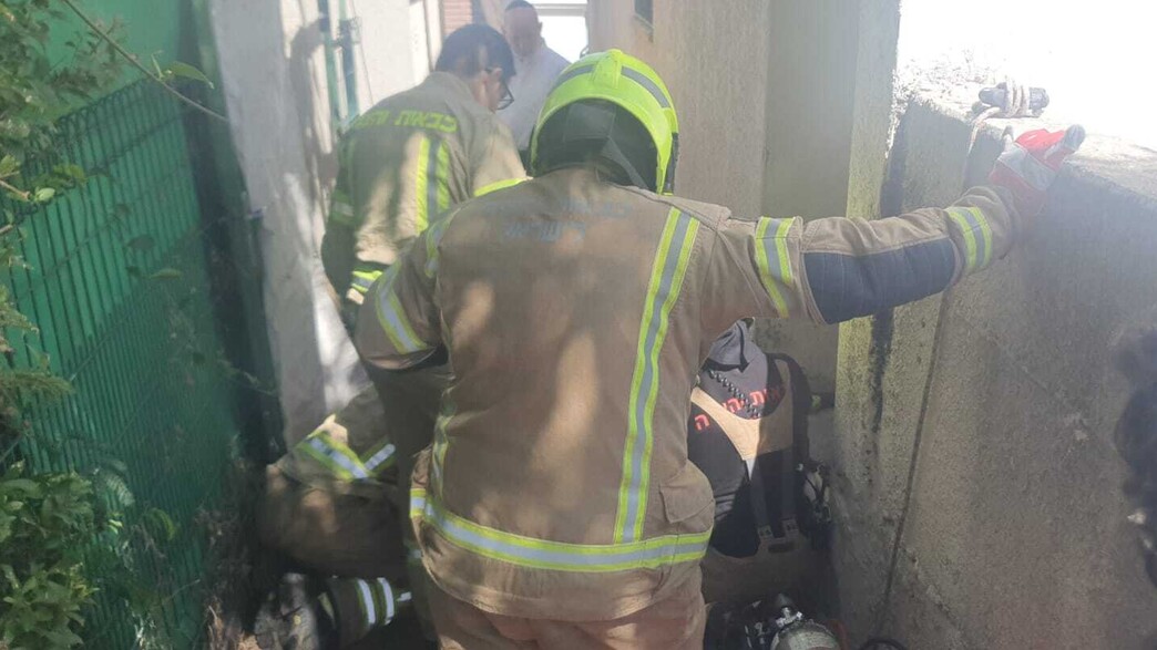 חילוץ הלכודים מהבור במודיעין עילית חילוץ הלכודים מהבור במודיעין עילית