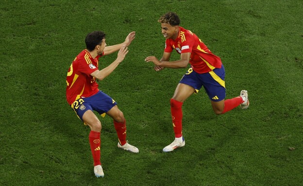 ספרד נגד צרפת חצי גמר יורו 2024 (צילום: רויטרס)