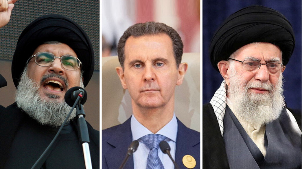 עלי חמינאי, באשר אל אסד, חסן נסראללה