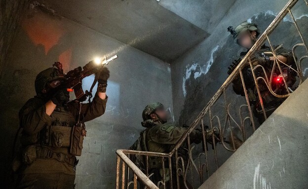 פעילות כוחות צה"ל ברצועת עזה (צילום: דובר צה"ל)