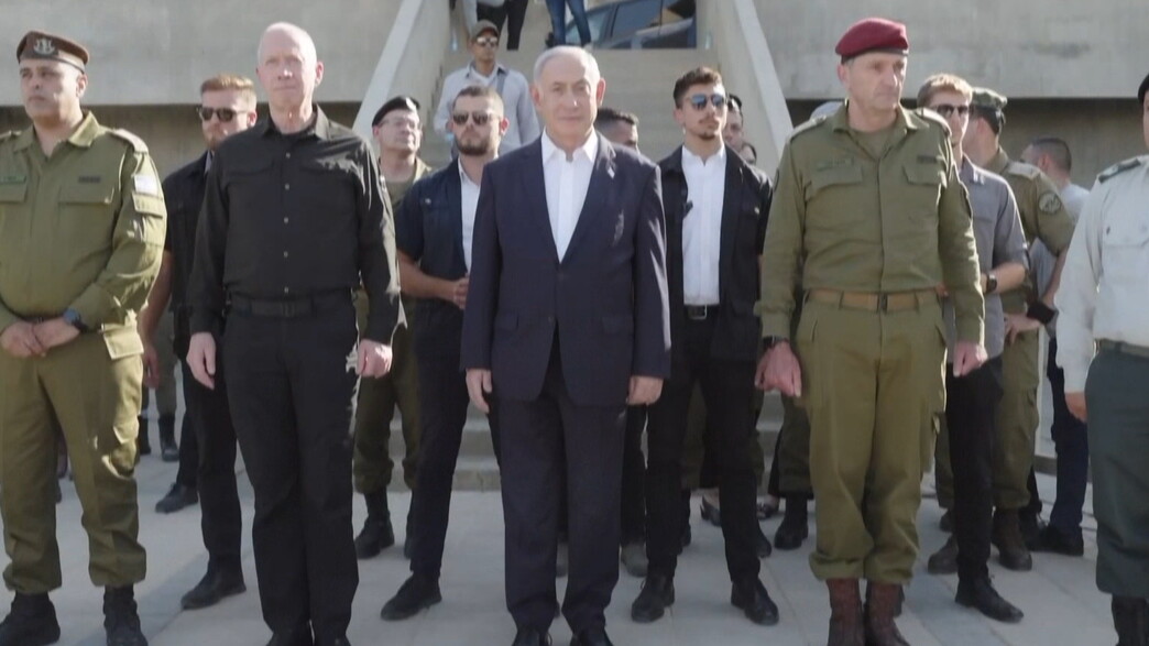 הרמטכ"ל, ראש הממשלה ושר הביטחון בטקס 