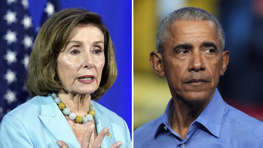 ברק אובמה, ננסי פלוסי ברק אובמה, ננסי פלוסי