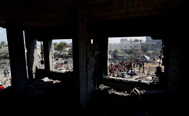 דיווחים פלסטיניים: צה"ל מבצע פשיטות בכפר אל-מוואסי (צילום: רויטרס)