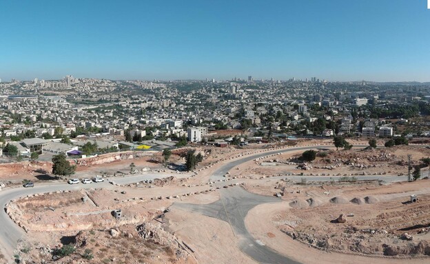 הנוף הנשקף מבניין של חברת סלעית בירושלים (צילום: יחסי ציבור)