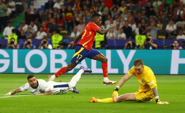 ספרד נגד אנגליה גמר יורו 2024 (צילום: Reuters)