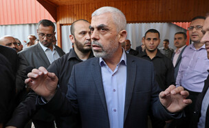 מנהיג חמאס ברצועת עזה יחיא סינוואר (צילום: רויטרס)