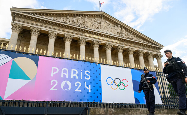 היערכות כוחות הביטחון לקראת האולימפיאדה בפריז (צילום: Robert Michael picture alliance, getty images)