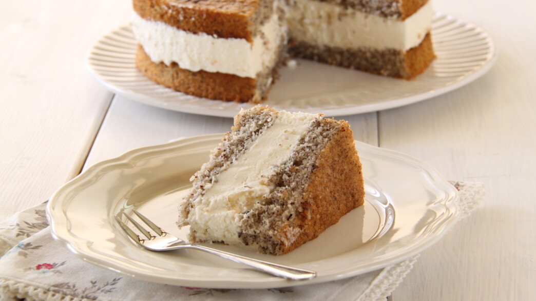 עוגת אגסים, מסקרפונה ואגוזי לוז 1