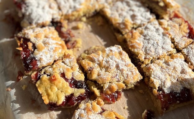 חיתוכיות ריבה עם טריק קראמבל