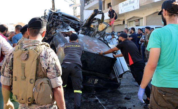 התמונות מלבנון (צילום: HASSAN JARRAH/AFP via Getty Images)