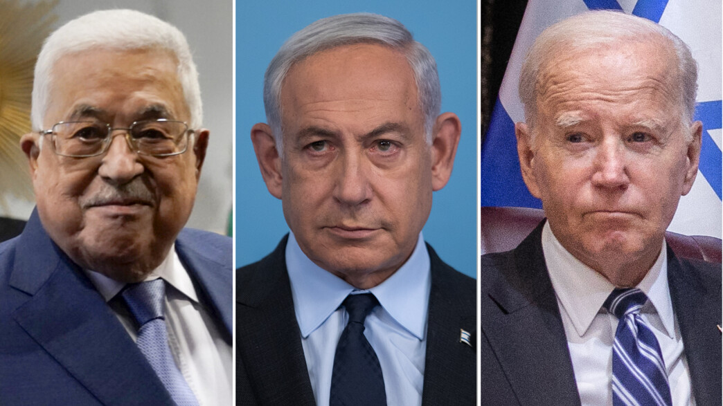 נתניהו ביידן אבו מאזן