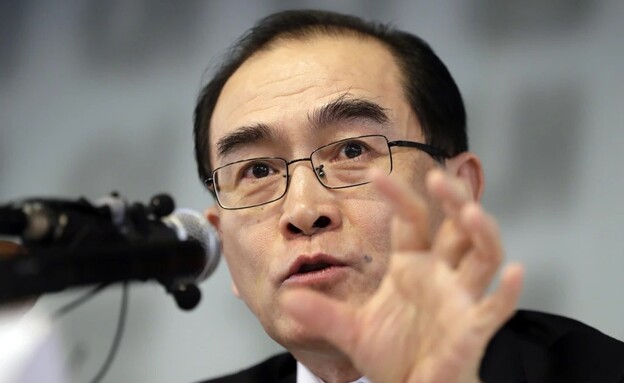 טהא יונגו, העריק הבכיר מצפון קוריאה (צילום: AP)