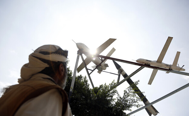 כטב"ם (צילום: Mohammed Hamoud, Getty Images)