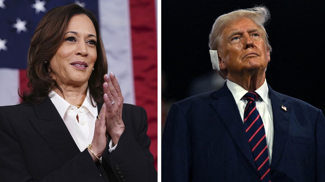 קמלה האריס, דונלד טראמפ