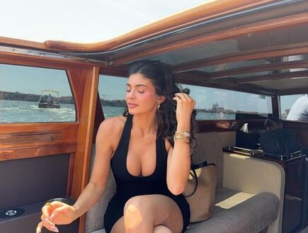 קיילי באיטליה (צילום: kyliejenner, instagram)